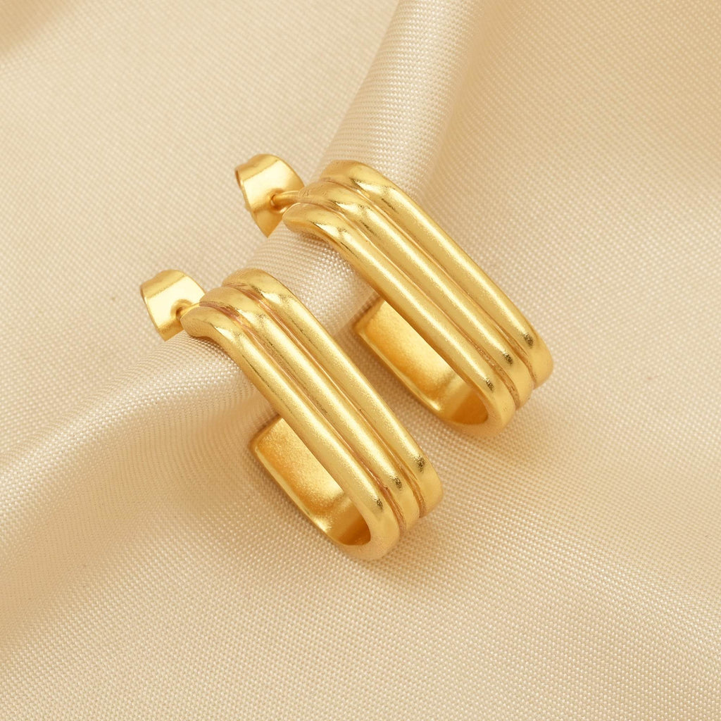 Trio Hoop Earrings - La Vitá Jewels