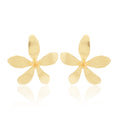 Dainty Gold Flower Stud Earrings