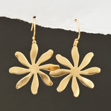 Flower Shape Dangle Earrings
