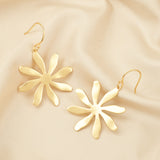 Flower Shape Dangle Earrings