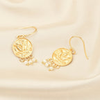 Navya Fresh Water Pearl Earrings - La Vitá Jewels