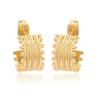 Chandrakala Hoop Earrings - La Vitá Jewels
