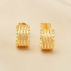 Chandrakala Hoop Earrings - La Vitá Jewels