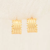 Chandrakala Hoop Earrings