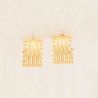 Chandrakala Hoop Earrings - La Vitá Jewels