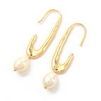Navya Pearl Drop Earrings - La Vitá Jewels