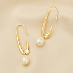 Navya Pearl Drop Earrings - La Vitá Jewels
