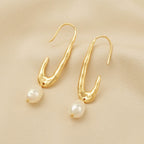 Navya Pearl Drop Earrings - La Vitá Jewels