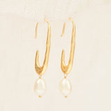 Navya Pearl Drop Earrings