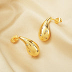 Asteroid White Zircon Earrings - La Vitá Jewels