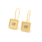 Labradorite Dangle Earrings - La Vitá Jewels