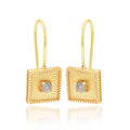 Labradorite Dangle Earrings - La Vitá Jewels