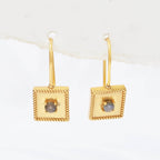 Labradorite Dangle Earrings - La Vitá Jewels