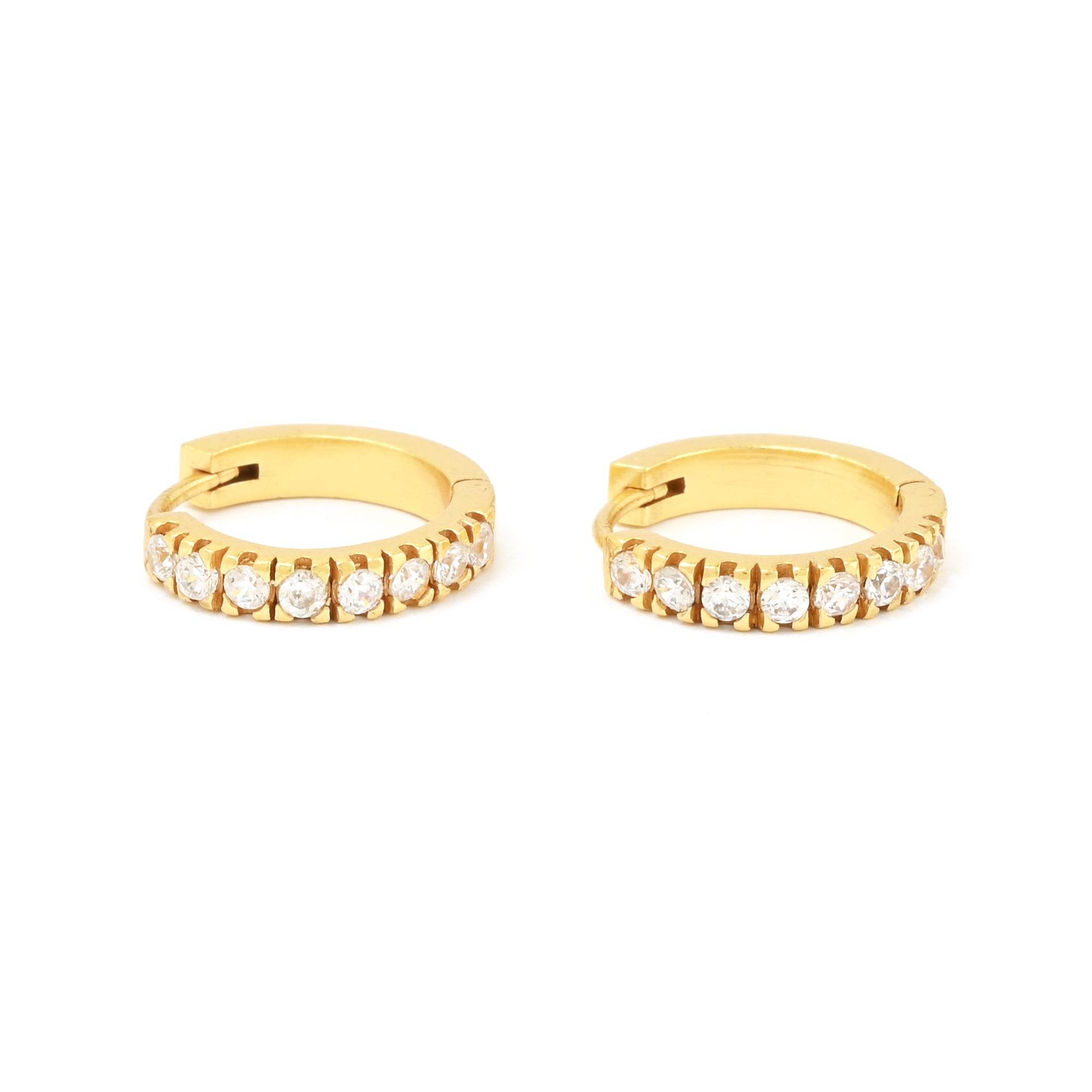 Crystal Aura Earrings - La Vitá Jewels