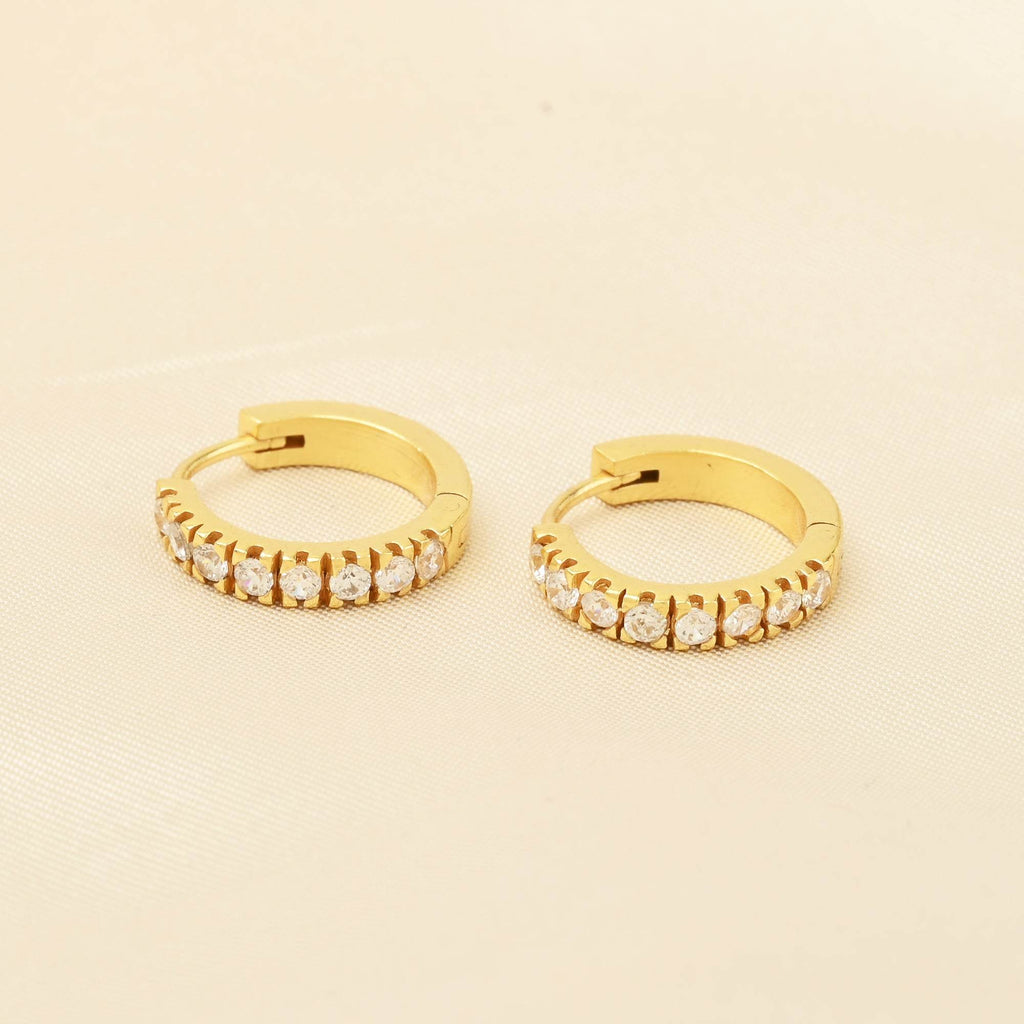 Crystal Aura Earrings - La Vitá Jewels