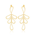 Gleaming Petals Earrings - La Vitá Jewels
