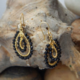 Black Onyx Dangle Earrings