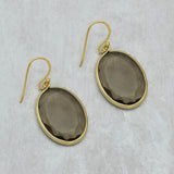 Handmade Golden Rutile Earrings