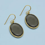 Handmade Golden Rutile Earrings