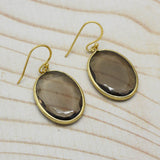 Handmade Golden Rutile Earrings