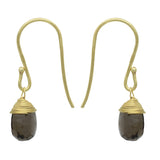 Smoky Labradorite Dangle Earrings