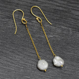 Pearl Clip On Earrings