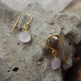 Rose Quartz Earrings