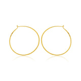 Classic Thin Hoop Earrings