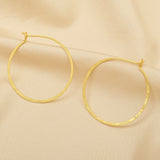 Classic Thin Hoop Earrings
