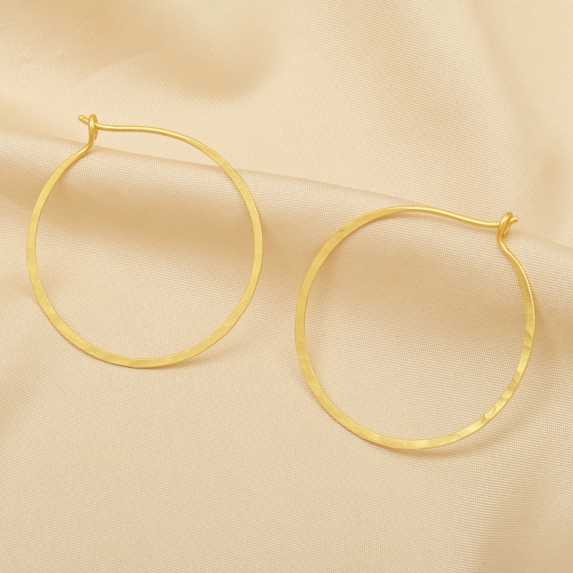 Classic Thin Hoop Earrings