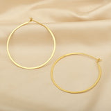 Classic Thin Hoop Earrings