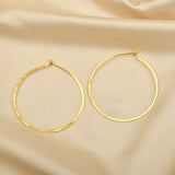 Classic Thin Hoop Earrings