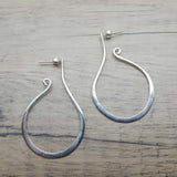 Handmade Silver Stud Earrings