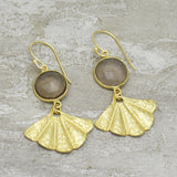 Smoky Dangle Earrings