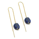 Lapis Dangle Earrings