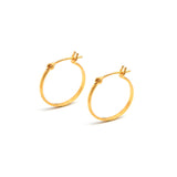 Metal Hoop Earrings