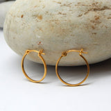 Metal Hoop Earrings