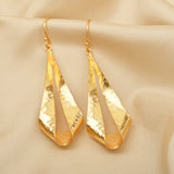 Hammered Handcraft Dangle Earring