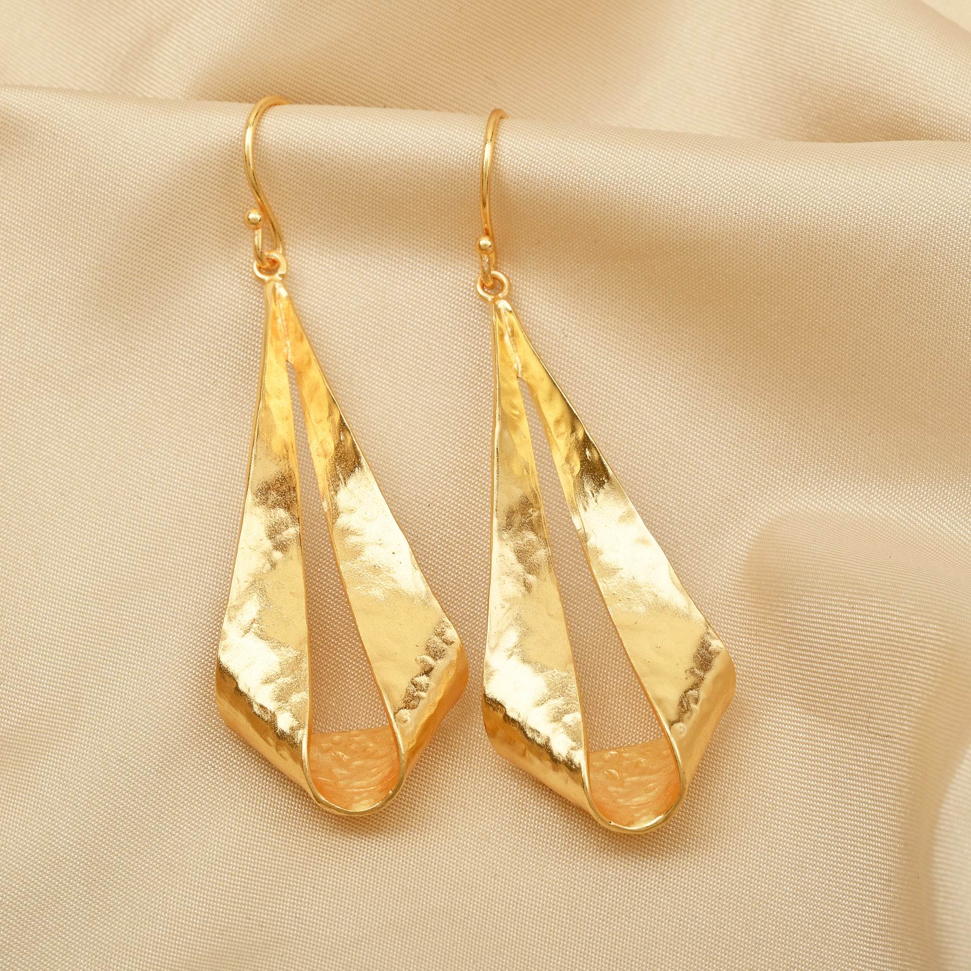 Gilded Grace Earrings - La Vitá Jewels