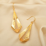 Hammered Handcraft Dangle Earring