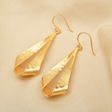 Hammered Handcraft Dangle Earring