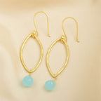 Coastal Charm Aqua Earrings - La Vitá Jewels