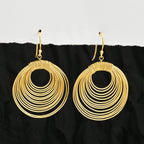 Wire Wrap Dangle Earrings - La Vitá Jewels