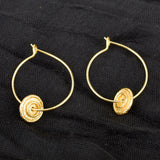 Handmade Hoop Earrings Women Accessory