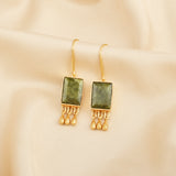 Vasonite Gemstone Dangle Earrings