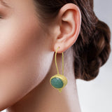 Amazonite Dangle Earrings