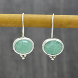 Amazonite Dangle Earrings