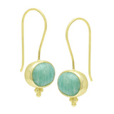 Amazonite Dangle Earrings