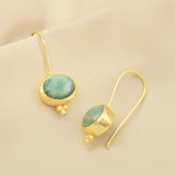 Amazonite Dangle Earrings
