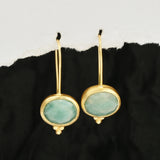 Amazonite Dangle Earrings
